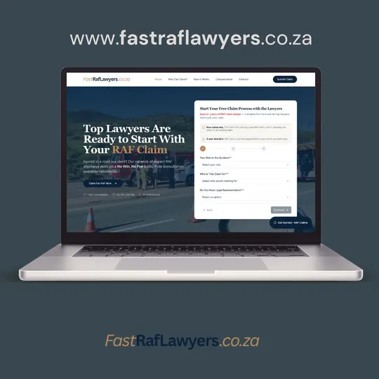 FastRafLawyers.co.za, RAF claims attorney website