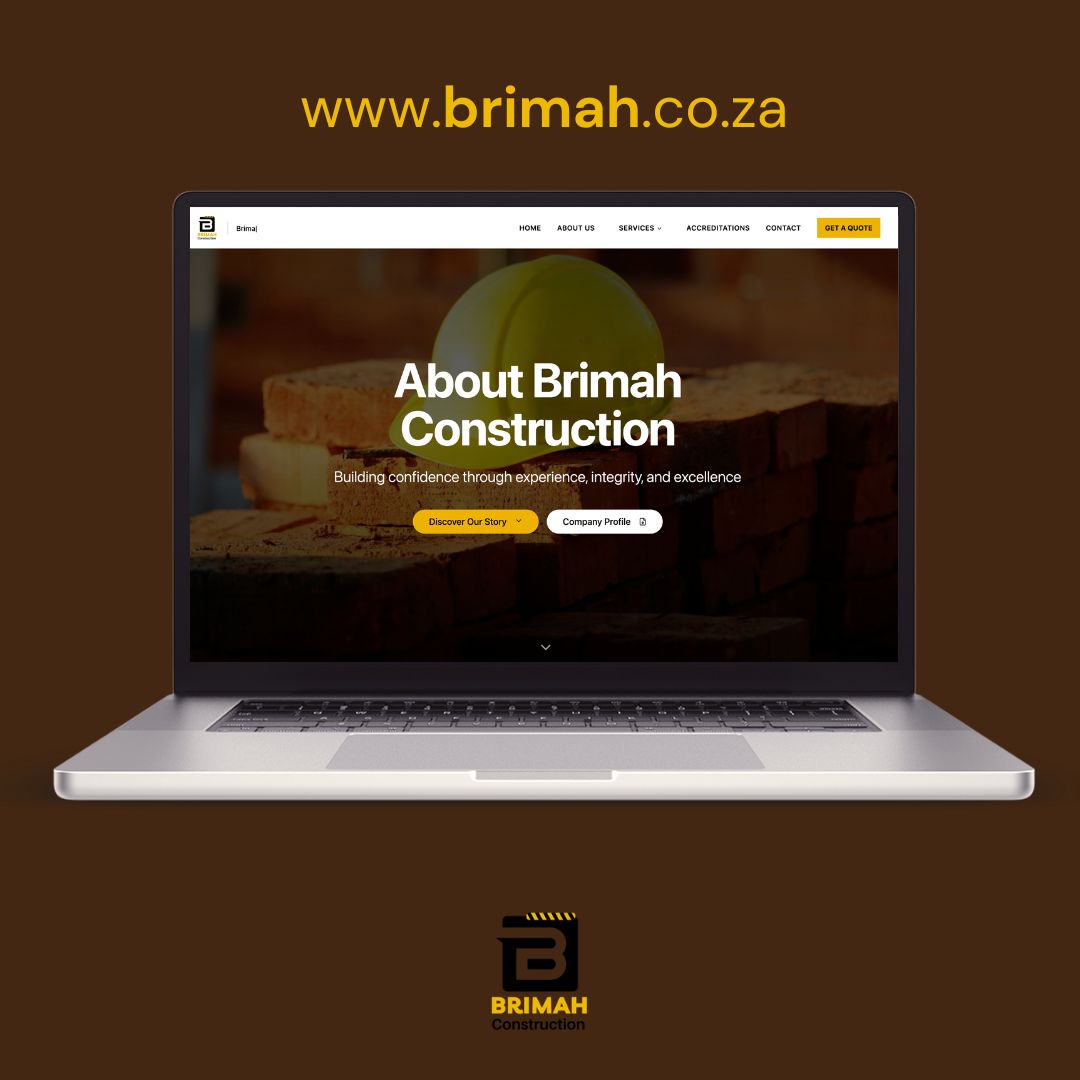 Brimah.co.za – Construction company website