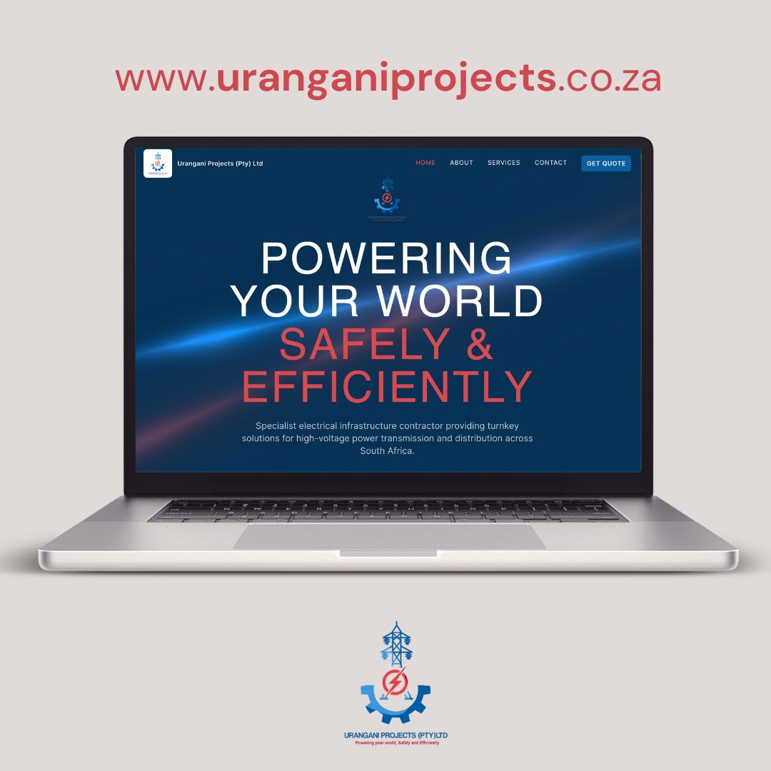 UranganiProjects.co.za – Electrical contractor website