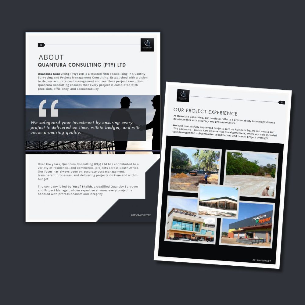 Company Profile Example for Architecture Services in SA (2)