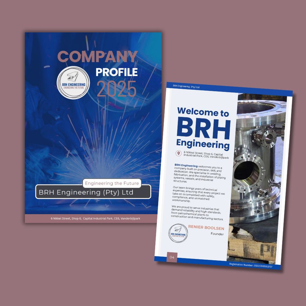 Company Profile Example for Engineering Services in SA