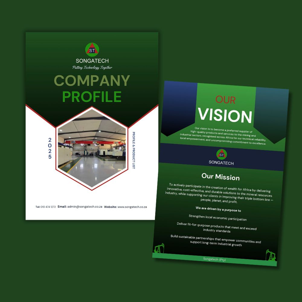 Company Profile Example for a Mining Supplies Company in SA